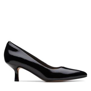 Black Clarks Violet 55 Rae Women's Heels Shoes | CLK403GVC