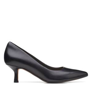 Black Clarks Violet 55 Rae Women's Heels Shoes | CLK937HFP