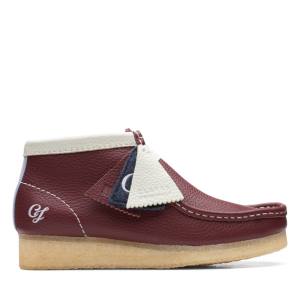 Red Clarks Wallabee Women's Casual Boots | CLK946UKL